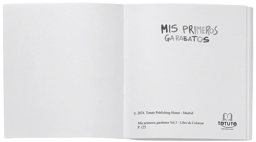 Página interna con el título del libro