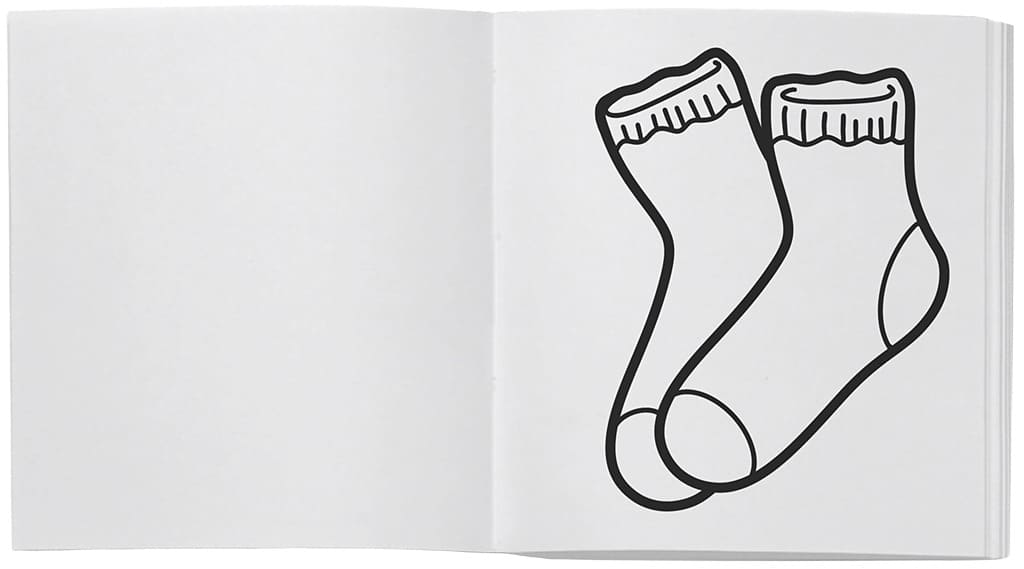 Dibujo de unos calcetines