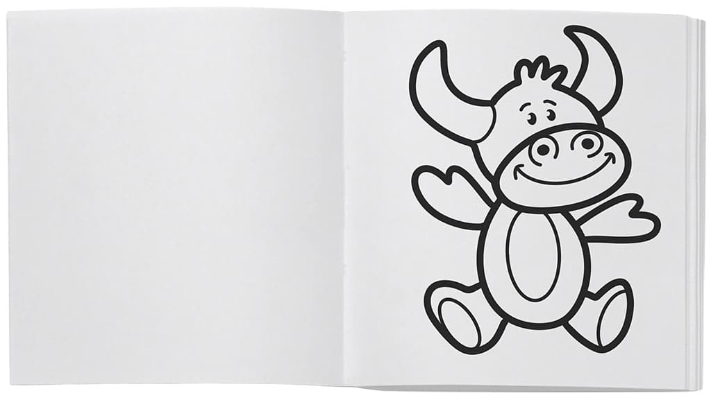 Dibujo de un toro de peluche